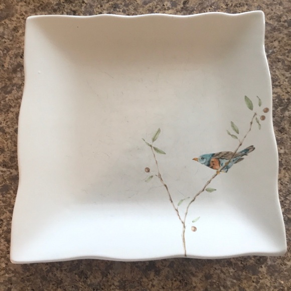 222 Fifth Early Bird Fine China Plates (2) - Picture 2 of 7